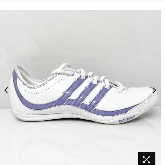 adidas Shoes - Adidas Women’s White & Purple Fit Foam Sneakers Size 8